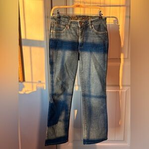 Women’s Wrangler High Rise Slim Bootcut Dark Wash Jeans